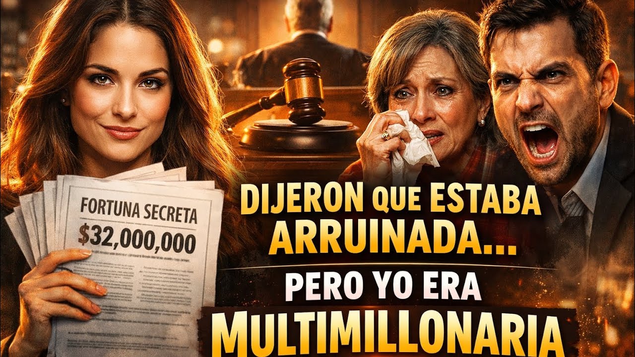 “Mis Padres Dijeron Que Estaba En Bancarrota… Hasta Que El Juez Descubrió Que Yo Era Multimillonaria