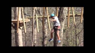 Ruby Falls ZIPstream Aerial Adventure - Crossing the Tightrope