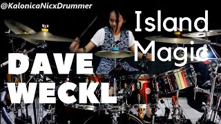 Dave Weckl ~ Island Magic // Drum cover by Kalonica Nicx