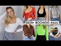 $500+ BOOHOO TRY-ON Clothing Haul & Review!
