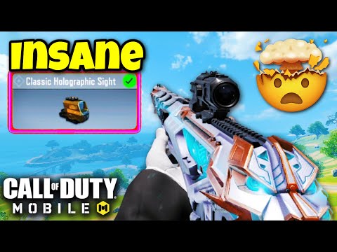 I USED HOLO SCOPE on SNIPER and IT&rsquo;S ACTUALLY GOOD!! | COD MOBILE