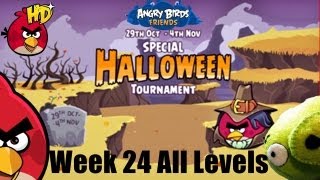 Angry Birds Friends Halloween Week 24 Tournament All Levels Highscore 3 Star Walkthrough All Levels