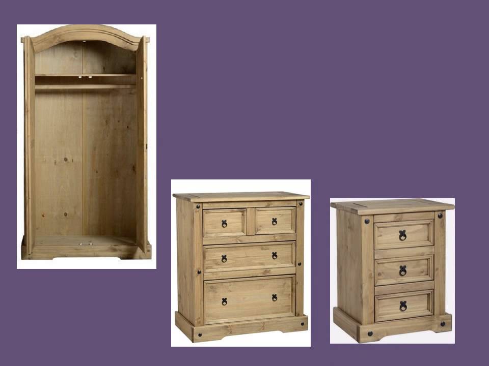 Corona Mexican Pine Deluxe Trio Set