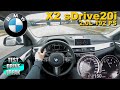 2020 BMW X2 sDrive20i 192 PS TOP SPEED AUTOBAHN DRIVE POV