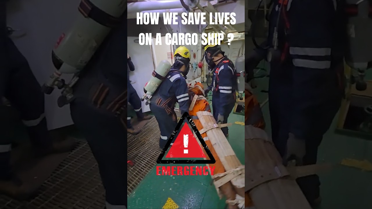 ⁣How can we Save Lives on a Cargo Ship ! Life saving equipments onboard | Life onboard a cargo ship