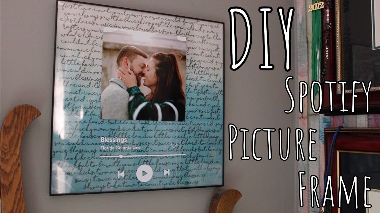Diy Spotify Picture Frame Youtube