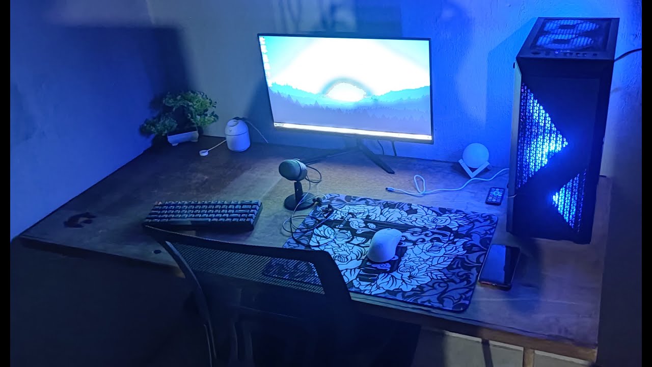 SETUP GAMER HUMILDE, UM SONHO REALIZADO 2024 - YouTube