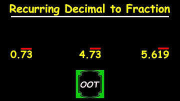 How to Convert Recurring Decimals to Fractions (Easy Method!) 2 of 2