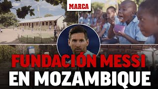 Tienes que verlo: la impagable labor que hace Messi con los niños de Mozambique I MARCA