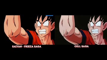 Dragon Ball Z | OP "Cha-La Head Cha-La" | Saiyan-Frieza Saga & Cell Saga [Movie Version, Comparison]