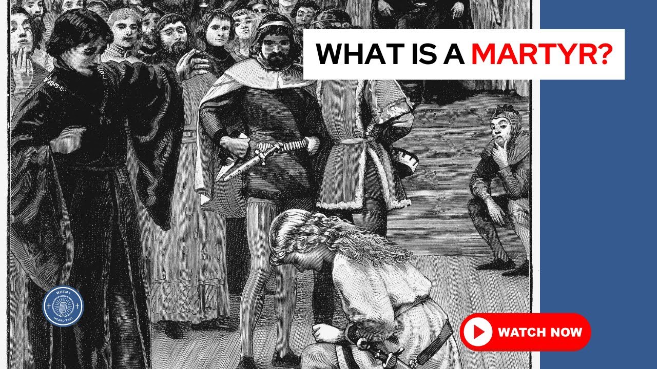 What is a martyr?