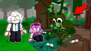 SALVAMOS AL CIERVO EN 99 NOCHES EN EL BOSQUE Y SE VOLVIO NUESTRO AMIGO COMPLETO (ROBLOX)