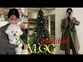[vlog] Dec.4th 일상브이로그ㅣ구독자이벤트🎄로우슬랙스20분♥️ㅣ직장인브이로그ㅣ투티에팝업ㅣ아위ㅣ던스트ㅣ언쿡드ㅣ피크커피ㅣ이솝ㅣ직장인 출근룩ㅣ직장인데일리룩ㅣ데일리룩ㅣ샤넬베티백