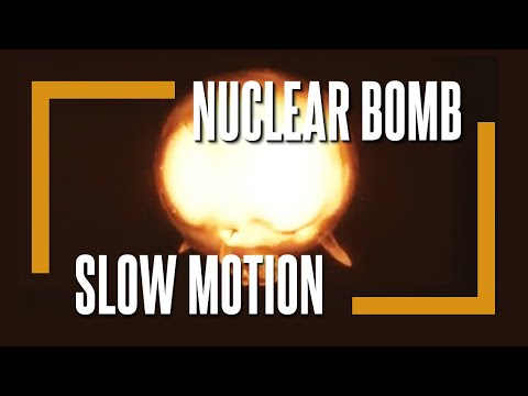 Atomic Bomb in slow motion footage [Ivy Mike, 1952 Experiment]