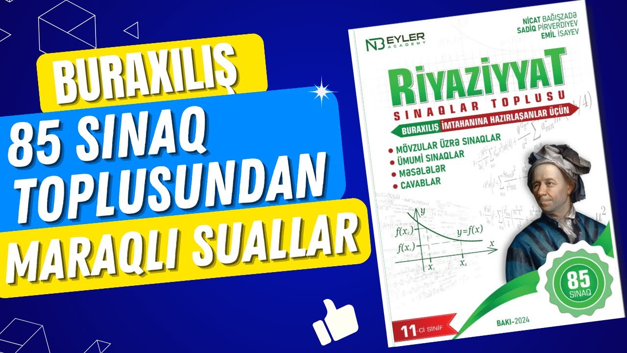 ✅️❗️👉Maraqlı suallar Qızıl qaydalar Buraxılış 85 sınaqlar kitabından #buraxılış #blok #dim
