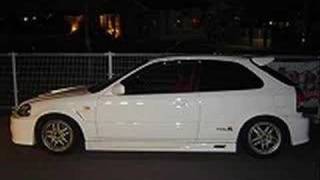 EK9 無限ツインループマフラー - YouTube