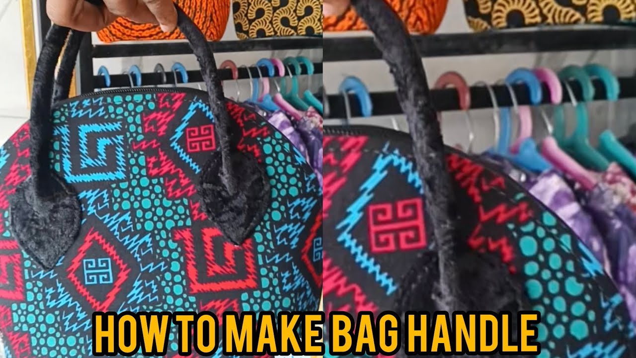 HOW TO MAKE BAG HANDLE | BAG HANDLE FO BEGINNERS 