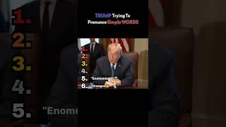 Celebrity TRUMP Trying To Pronounce Simple WORDS! Net Worth
