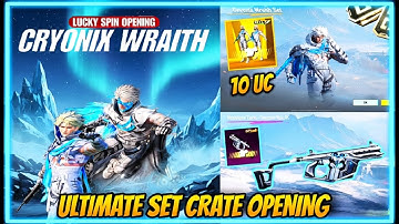 OMG! NEW Ultimate Cryonix Wraith Set & Max Vector Upgrade! 🔥 $20,000 UC Crate Opening Challenge!