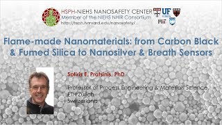 Flame-made Nanomaterials: from Carbon Black & Fumed Silica to Nanosilver & Breath Sensors