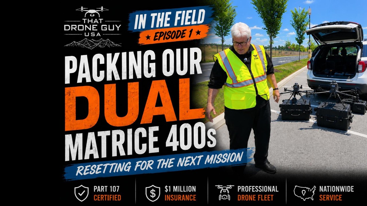 How We Pack Two DJI Matrice 400 RTKs | In The Field Ep. 1