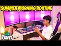 The Summer Morning Routine Of A 15yr High School YouTuber