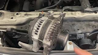 Lexus GS300 GS350 AWD Alternator replacement