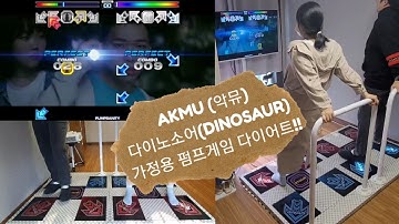 AKMU (악뮤) - 다이노소어(DINOSAUR) 수제 펌프DDR게임 다이어트,홈트