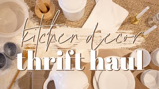 HOME DECOR THRIFT HAUL: Farmhouse Kitchen Decor by Chasing the Look 539 views 3 years ago 6 minutes, 23 seconds