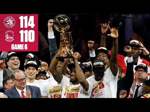 Raptors beat Warriors to win 1st NBA title in team history | 2019 NBA Finals Highlights