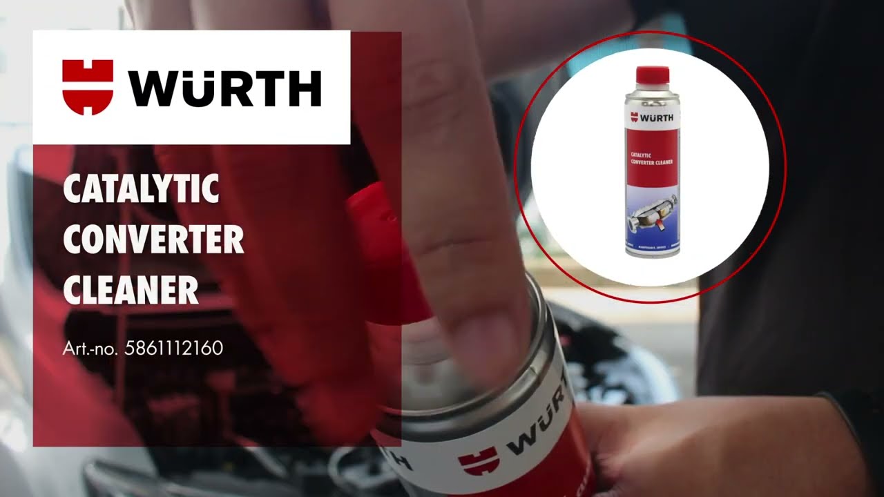 Wurth Catalytic Converter Cleaner Tutorial