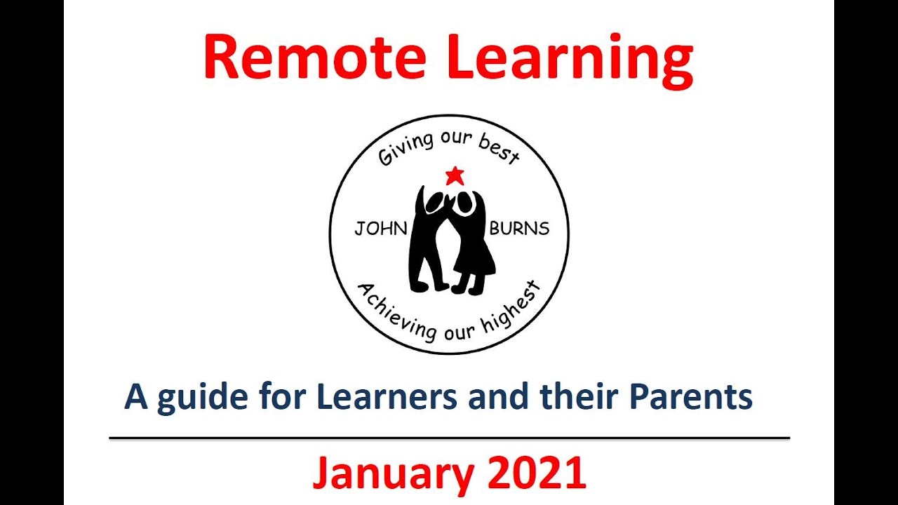 Remote Learning Guide for Children and Parents - YouTube