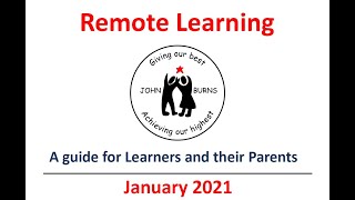 Remote Learning Guide for Children and Parents