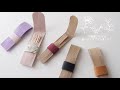 かんたん【爪楊枝ケース】の作り方　あまりひもで作って便利に持ち歩き。12本幅テープをきれいなワイド幅テープにするには。