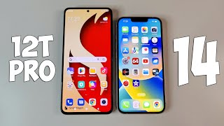 XIAOMI 12T PRO VS IPHONE 14 - КАКОЙ ТЕЛЕФОН ЛУЧШЕ? СРАВНЕНИЕ ФЛАГМАНОВ!