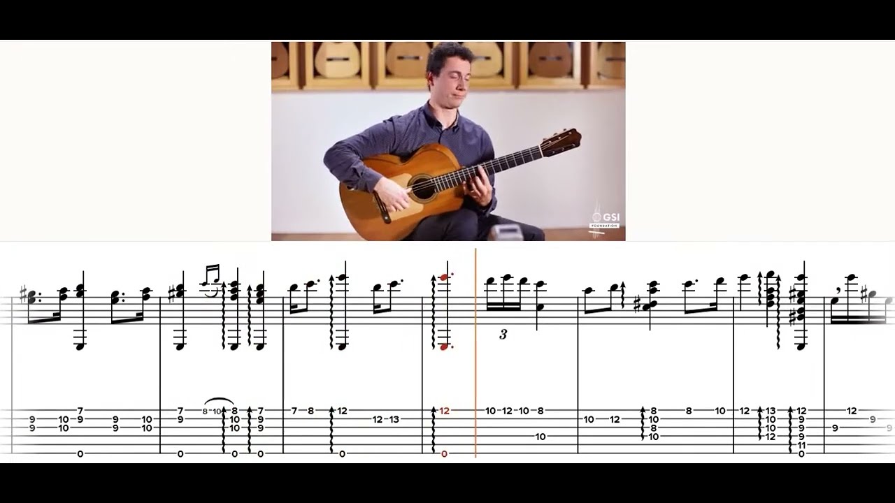 ‘Malaguena de Lecuona’  by Grisha Goryachev TAB Video