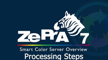 ZePrA 7 Color Server PDF Processing Steps feature ZePrA.