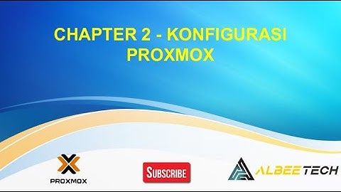 Chapter 2 - Konfigurasi Proxmox || Introduction