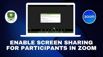 How to Enable Screen Sharing for Participants in Zoom