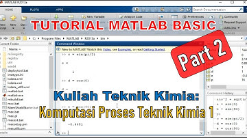 Tutotial Matlab Basic (Part 2) #tutorialmatlabbasic #kuliah