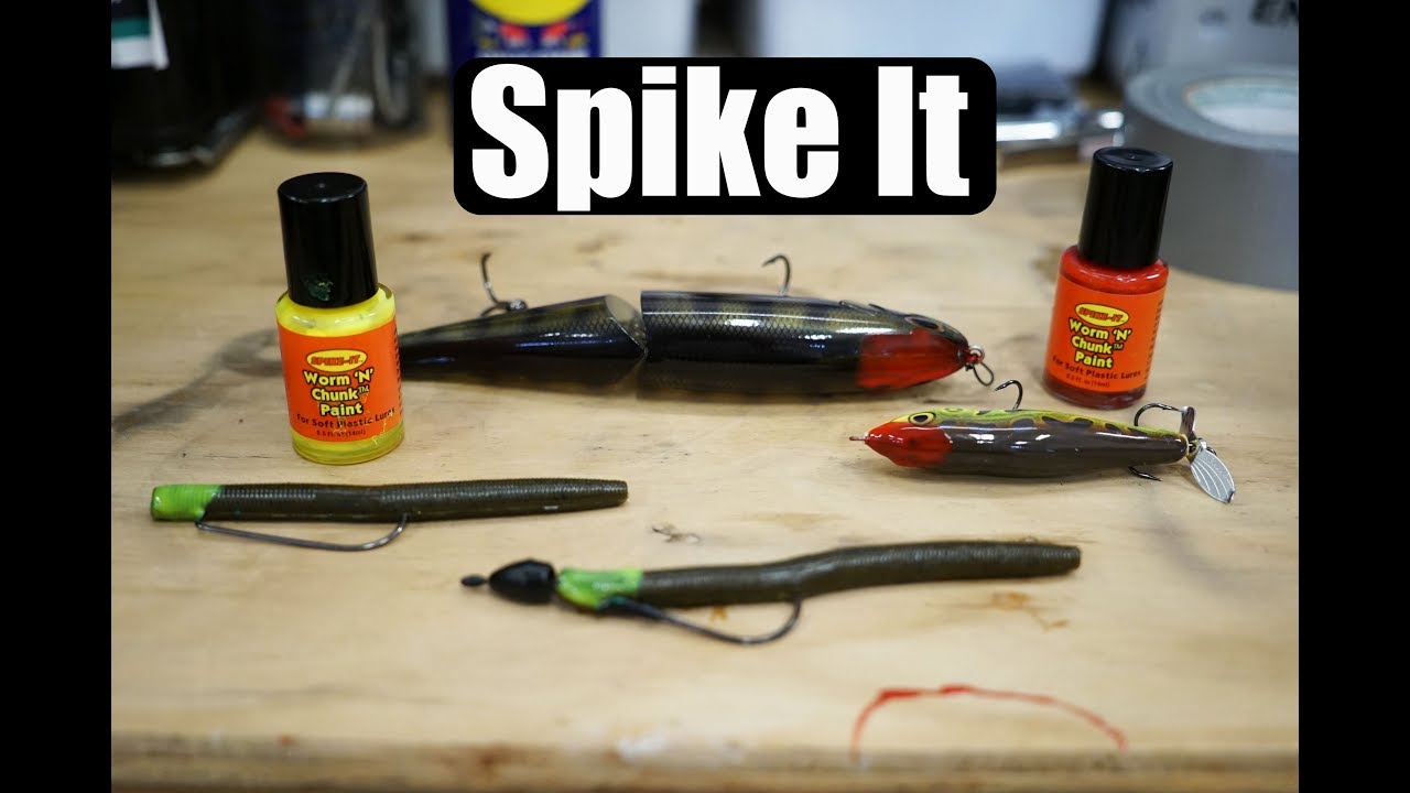 Ike in the Shop: Spike It Lure Dye 
