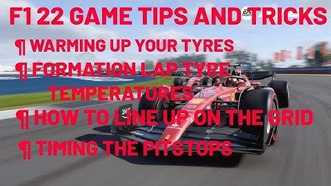 F1 22 Tips & Tricks - How To Improve Your Experience