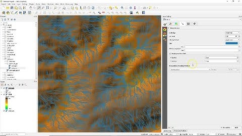 Visualise PCRaster LDD as Arrows, Streamlines and Traces in QGIS using the Crafish plugin