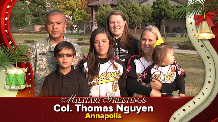 Holiday Greetings from Col Thomas Nguyen