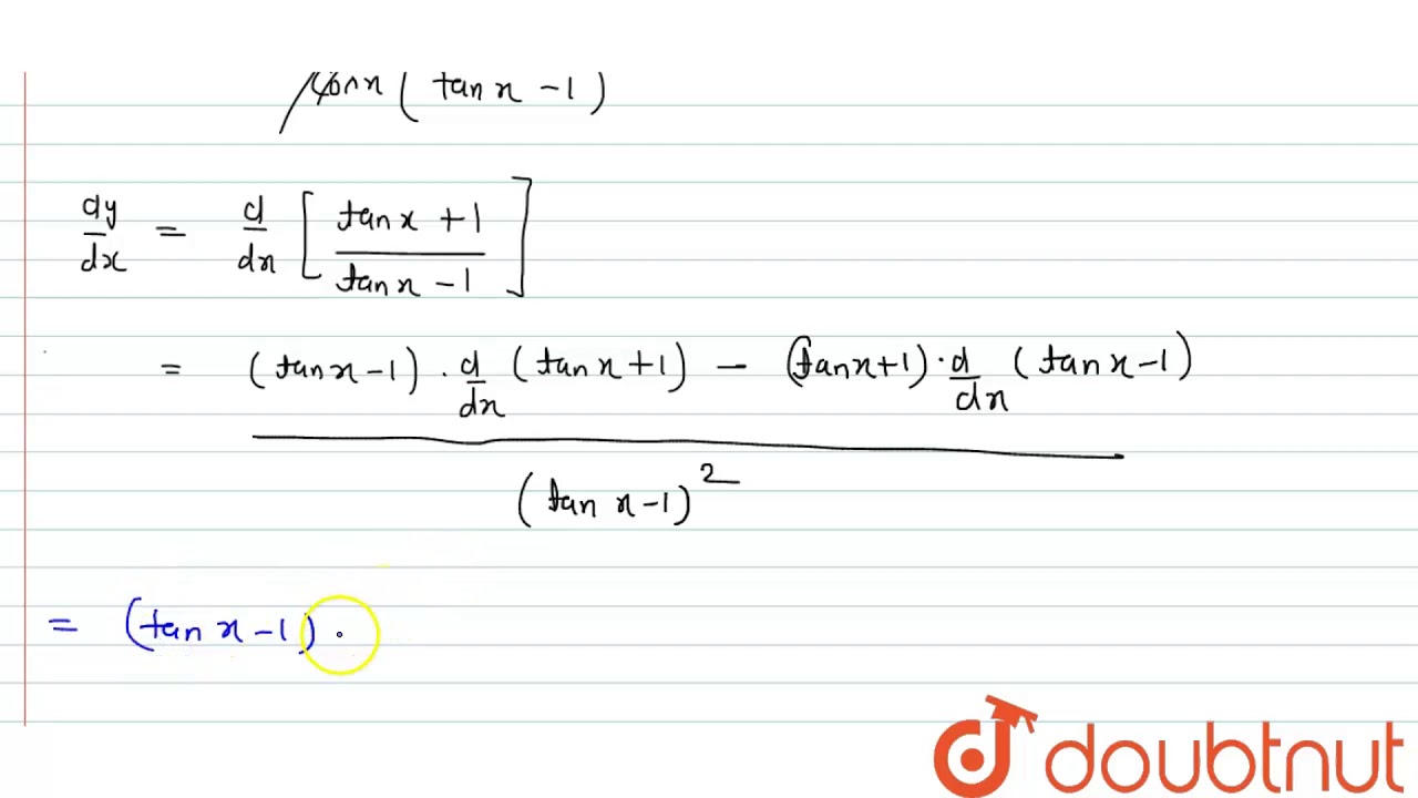 If Y Sinx Cosx Sinx Cosx Then Dy Dx At X 0 Is Equal To Youtube If Y Sinx Cosx Sinx Cosx Then Dy Dx At X 0 Is Equal To Youtube