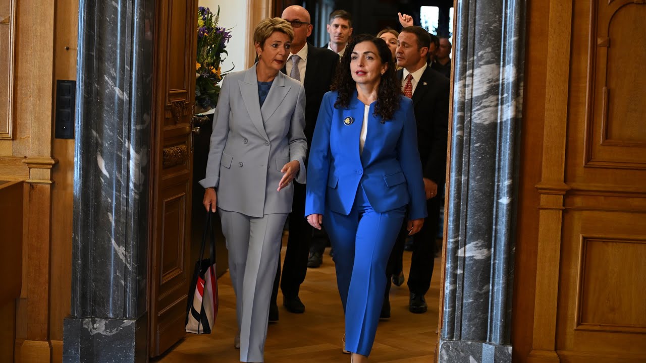 Государственный визит Его Превосходительства д-ра Вьосы Османи Садриу в Палату Парламента Вандель...