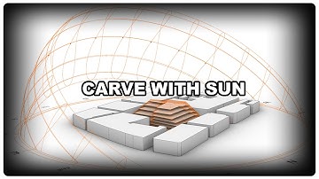 Rhino for Architecture: Carve Building Envelope Using Sun Light (Rhino, Grasshopper, Ladybug)