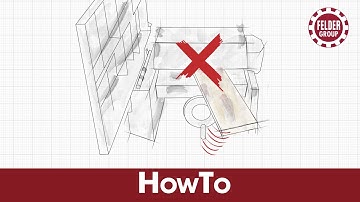 Pressure roller adjustment for planer | Felder Group HowTo