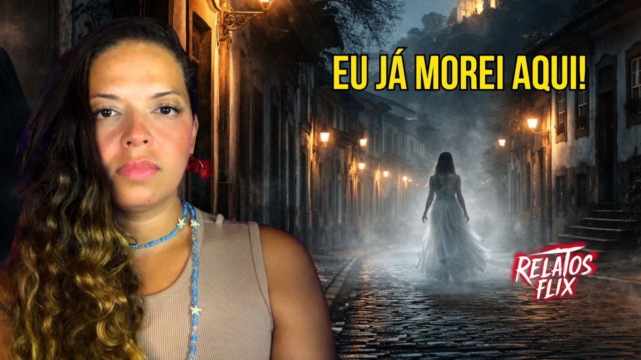 Eu via o passado nas ladeiras de ouro preto