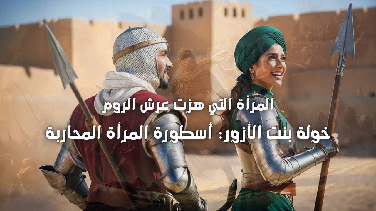 خولة بنت الأزور: الفارسة التي قهرت جيش الروم! Khawla bint al-Azwar